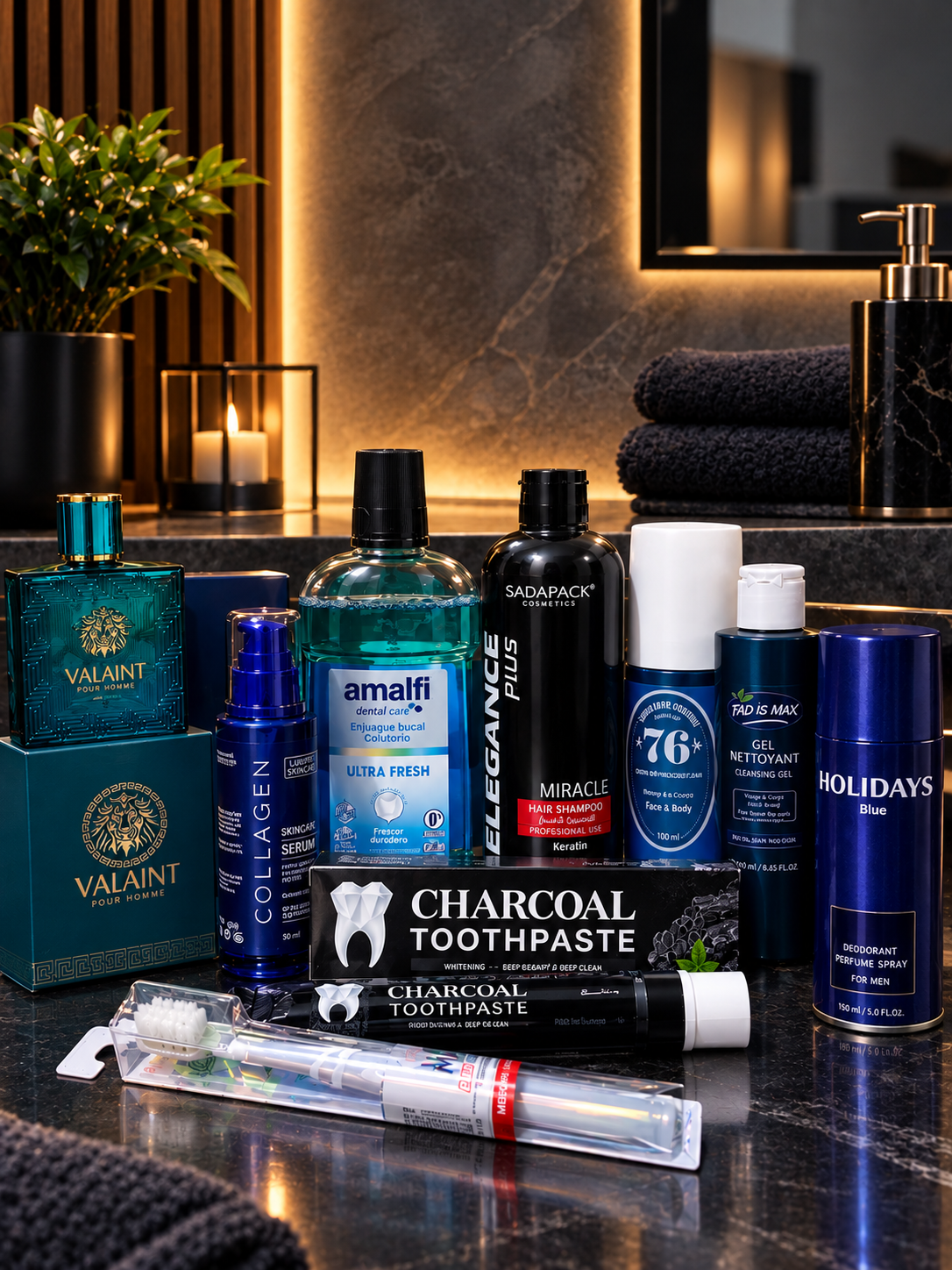 🔥 PACK HOMME للعناية والنظافة غير بـ 220DH! 😍