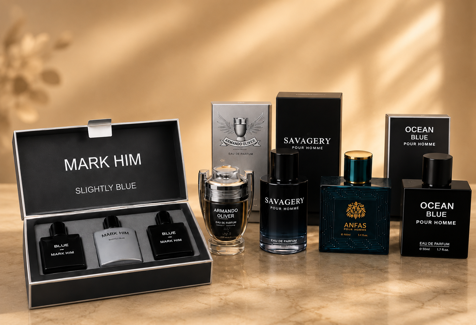 Coffret + 4Parfum